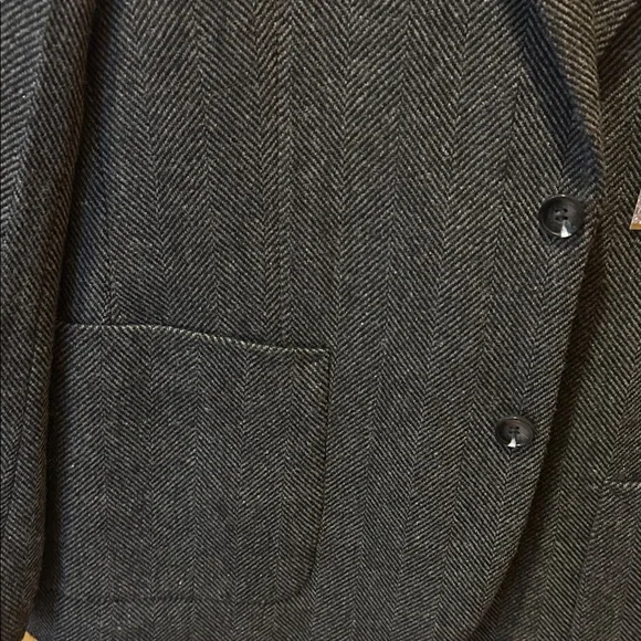 Beautiful Harry Brown Herringbone Tweed Blazer with Paisley Lining. Tags on. - Picture 8 of 8